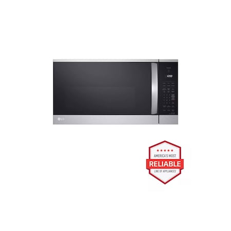 Lg LG 1.8 cu. ft. Smart Stainless Steel Over-the-Range Microwave MVEM1825F